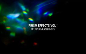 6K視頻素材-優(yōu)雅復古的彩色棱鏡光暈散射炫光特效動畫51組